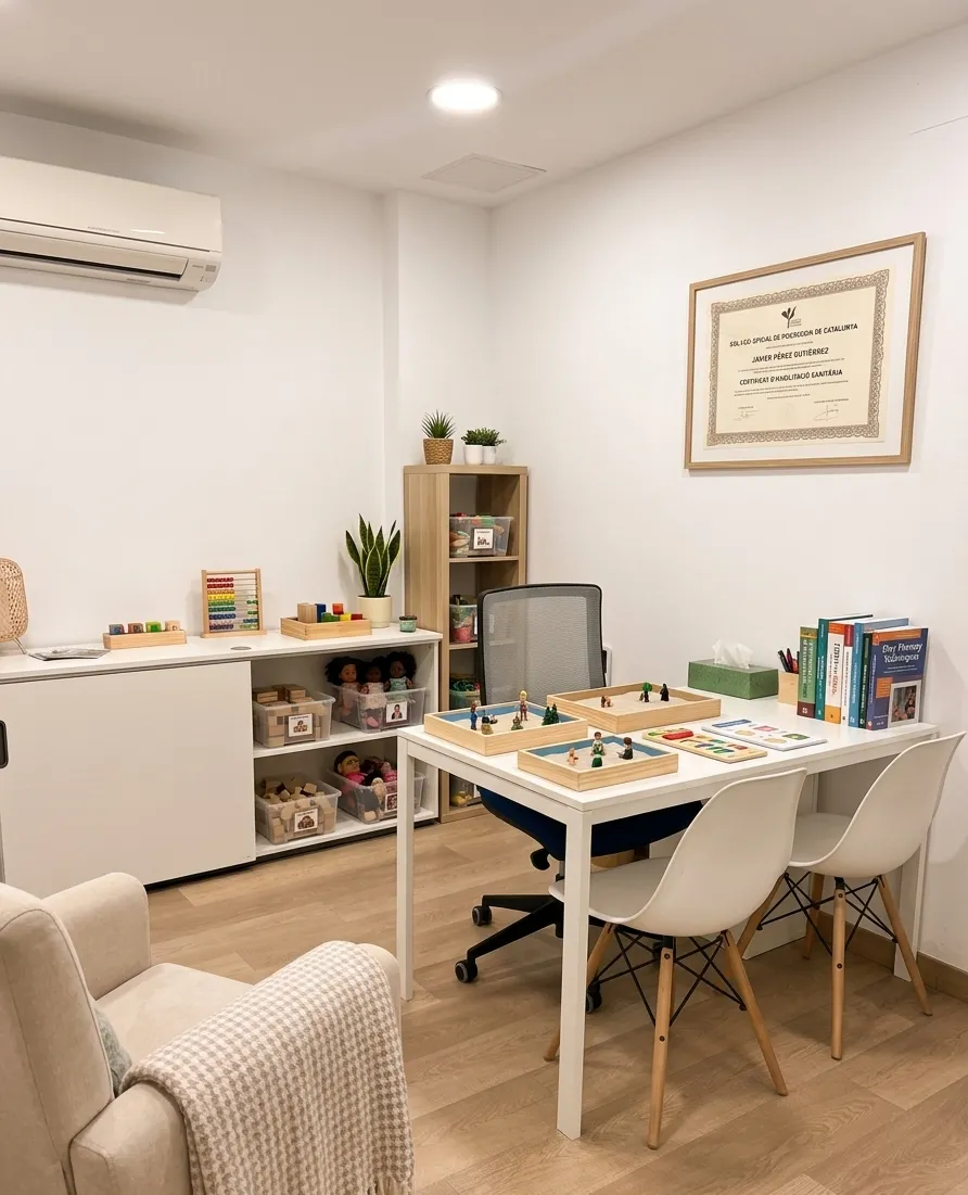Sala de terapia acogedora en ABC Centre